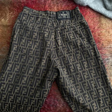 mens vintage fendi trousers|Fendi trousers women's.